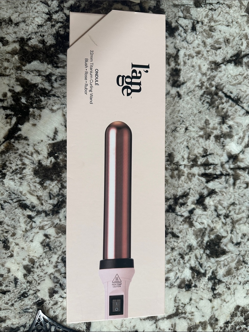 Lange 32mm Rose Pink Curling Wand